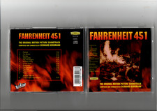 Fahrenheit 451 Bernard Herrmann CD OST Soundtrack Tsunami Pressung 