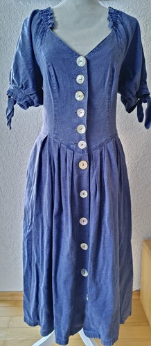 Meico trachtenkleid jeanskleid - trachtenkleid,
