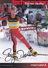 björn daehlie - 8 x Olympia-Sieger - Autogrammkarte - original signiert