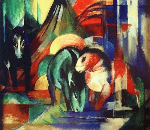 Franz marc pferde - pferde, am