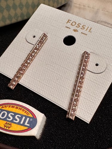 Fossil glitz bar ohrschmuck - glitz,