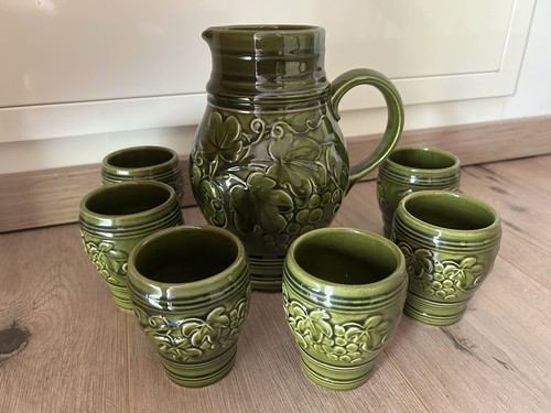 Grüne keramik wein - keramik,