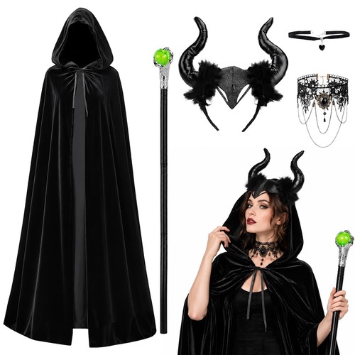 Teufel kostüm damen 5er set - teufel,