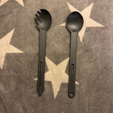 Tupperware Combinette Salatbesteck Spaghetti Zange Schwarz NEU/OVP
