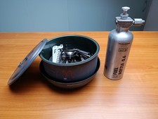 Markill Phoenix (Edelrid Hexon) Multifuel-Kocher + Primus ETA Sturmkocher-System