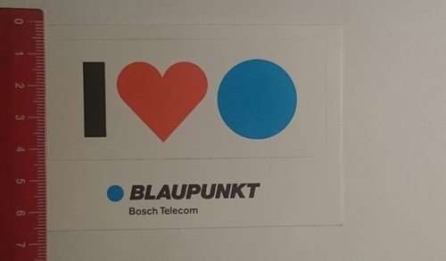 Aufkleber sticker blaupunkt - aufkleber/sticker:,