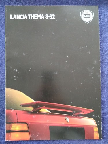 Lancia thema prospekt - 8.32,