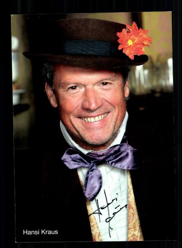 Hansi kraus autogrammkarte - hansi,