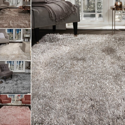 Shaggy teppich shimmer sparkle - shimmer,