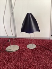 Tischleuchte Sorpetaler extravagant blau vintage