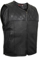 Lederweste biker kutte
