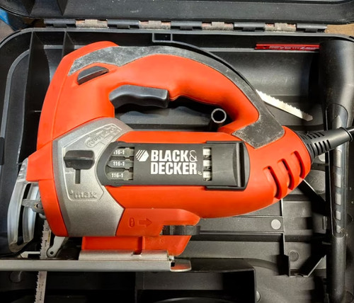 Stichsäge 600w black decker - black,