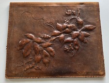 Antike Dokumentenmappe, Leder