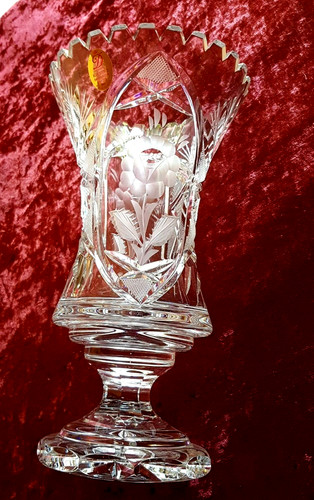 Kristall vase dresdener - kristall,