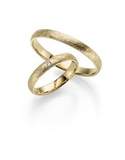 2x333 Gold Trauringe Eheringe