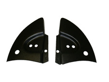 Scharnierabdeckung Satz schwarz für VW Käfer 1500 1302 1303 Cabrio  NEU