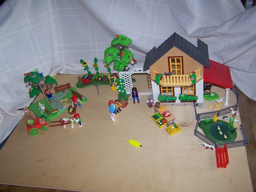 Playmobil bauernhof mit - bauernhof,