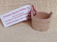 KÜBELESMARKT BAD CANNSTATT Großes Narrentreffen '92 VSAN Abzeichen  sehr gut