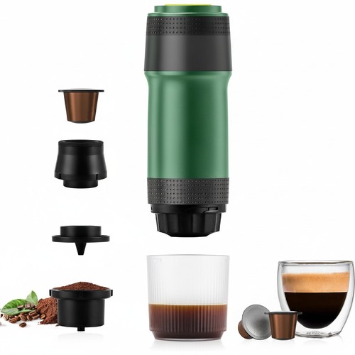 Kleine tragbare kaffeemaschine - kleine,
