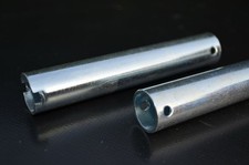 Achse Ø 20x84 mm + Splint, Stützradachse für Stützrad Automatikstützrad Rolle