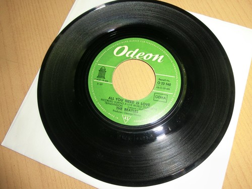 Single the beatles all - beatles, you
