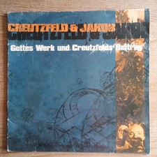 Creutzfeld & Jakob ‎– Gottes Werk Und Creutzfelds 2xLP DE-2000 1st PRESS VG+/G+
