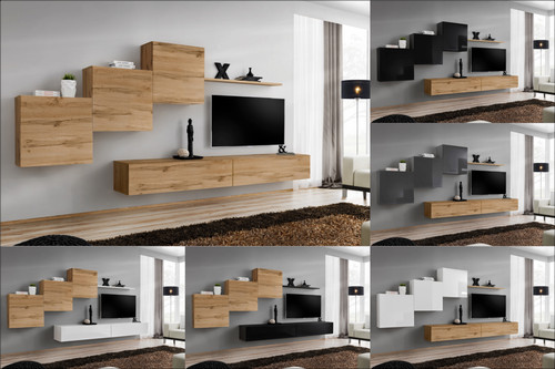 Anbauwand wohnwand wohnzimmer - anbauwand,