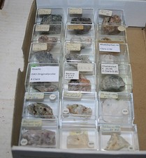 Auflösung mineraliensammlung - auflösung,