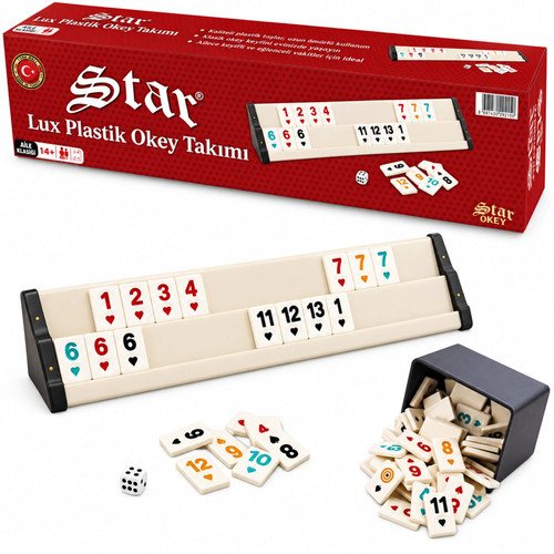 Star premium okey spielset - star,