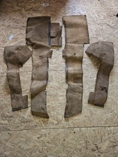 VW T3 Teppich Vorne um die Sitze in braun + Radlauf Teppich R+L Original VW 