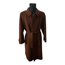 Herren Mantel Gr 50 Braun