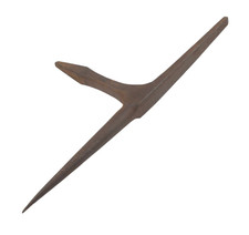 68cm Sperrhaken Schweifstock Rundhorn Langhorn Schmied Einsteck Schmiedewerkzeug