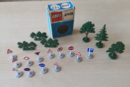 Lego 489 verkehrsschilder - lego,