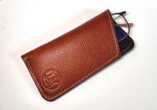 Handmade Leder Brillenetui – Echtes Leder – Handgefertigt in Deutschland.