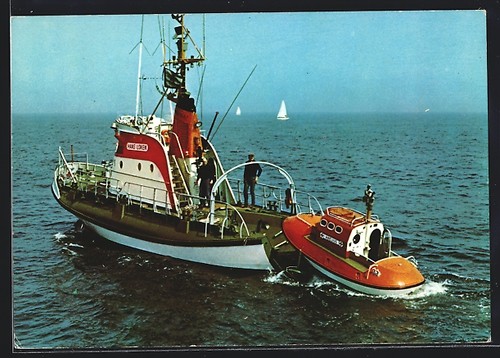 Seenot rettungsboot der - ak,