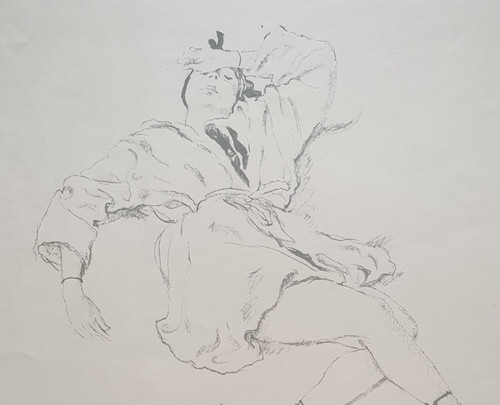 Emil orlik orig lithographie - emil, orlik: