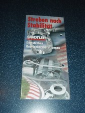 Flyer SANDTLER Domstreben Querlenkerabstützungen