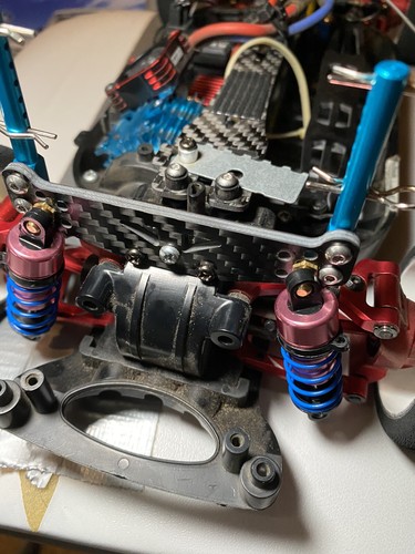 Carbon dämpferaufnahme hinten - carbon,
