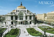AK Mexico Ciudad de Mexico Der Palast der Feinen Künste