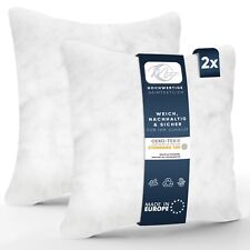 2er Pack Füllkissen Innenkissen fest gefüllt Hohlfaser Polyester Nonwoven Moon