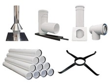 Abgassystem Set 6 m DN 60/100