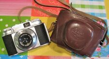 Fotoapparat  Beier Beirette  DDR Meyer-Optik Trioplan 1:3.5 45mm mit Ledertasche