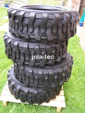 4x REIFEN 10-16.5 für Radlader Kompaktlader Bobcat & Co.
