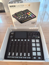 RØDE RodeCaster Pro II Podcast Produktionsstudio OVP