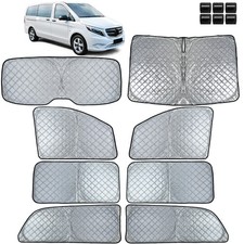 Sonnenschutz Verdunklung 8-teilig für Mercedes Vito W447 2014-2023