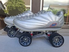 K2 Rollschuhe Gr.41 Silber Damen Skates Skaterschuhe
