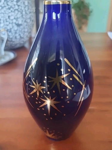 Handbemalte vase echt - vase,