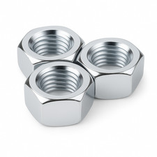 Sechskantmuttern M2-M30 Stahl verzinkt - Muttern nach Norm DIN 934 / ISO 4032