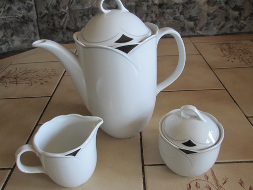 Porzellan kaffeekanne - porzellan,