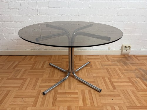 Space couchtisch rauchglas - couchtisch,